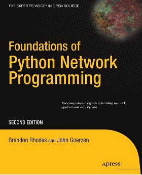 Book cover of Foundations of Python Network Programming